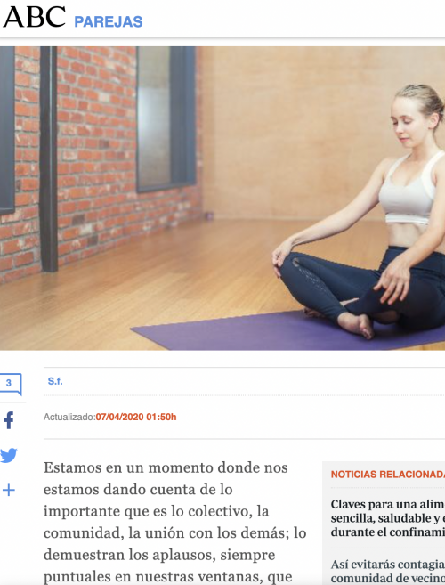 Meditación colectiva para afrontar confinamiento Meditación colectiva para afrontar confinamiento